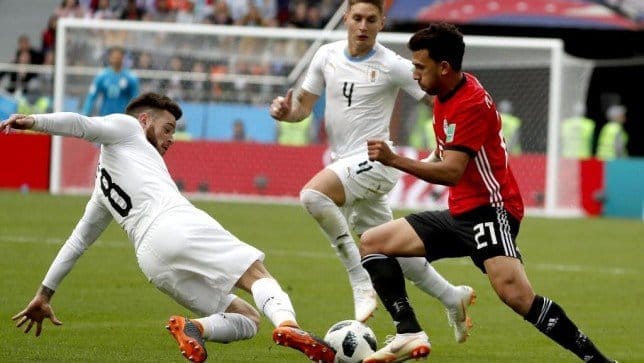 منتخب مصر يخسر امام أوروجواي في أخر دقيقة .. وسط أداء عالي من الشناوي