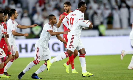 كأس أسيا 2019.. الإمارات تنجو من الخسارة أمام البحرين بركلة جزاء