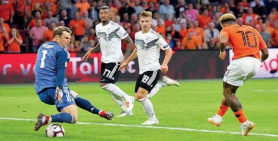 تصفيات يورو 2020 ..ألمانياتستبعدنجومهاأمام هولنداوراموس يقود اسبانيا لاكتساح النرويج