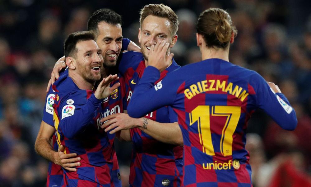 برشلونة يطالب بإعلانه بطلا للدوري الإسباني حال إلغاء المسابقة