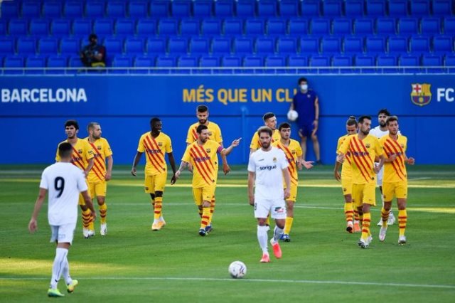 برشلونة يحقق فوزا وديا على خيمناستيك بثلاثية.. بمشاركة ميسي(فيديو)