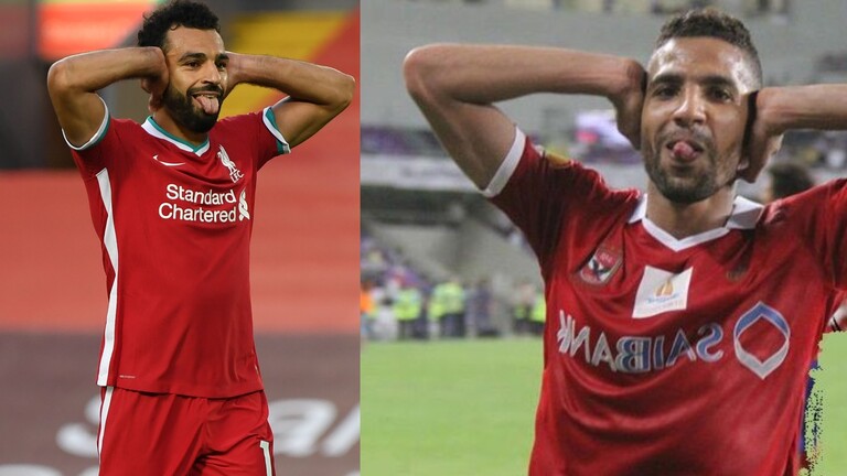 صلاح يحتفل علي طريقة مؤمن زكريا .. ودعوة لدعم اللاعب (فيديو)