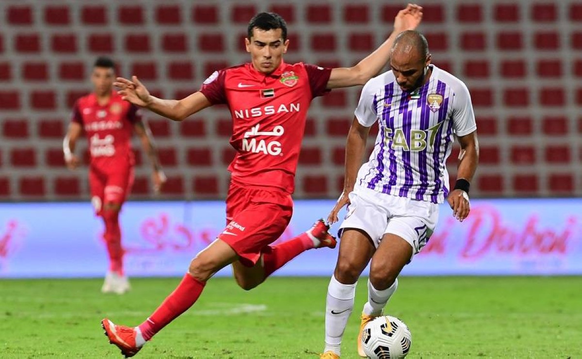 النجم المغربي يسجل هدفا عالميا في الدوري الإماراتي