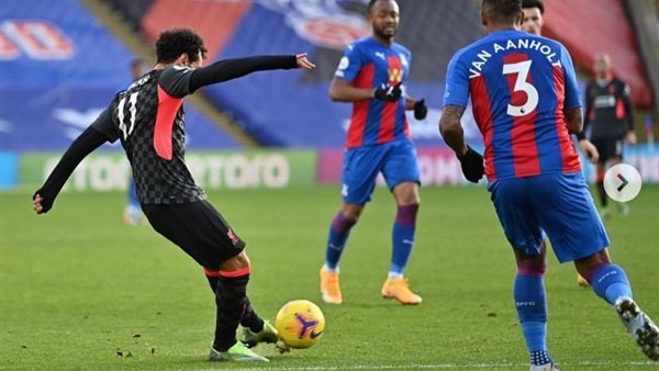 محمد صلاح يشارك جمهوره الاحتفال بالفوز على كريستال بالاس بسباعية