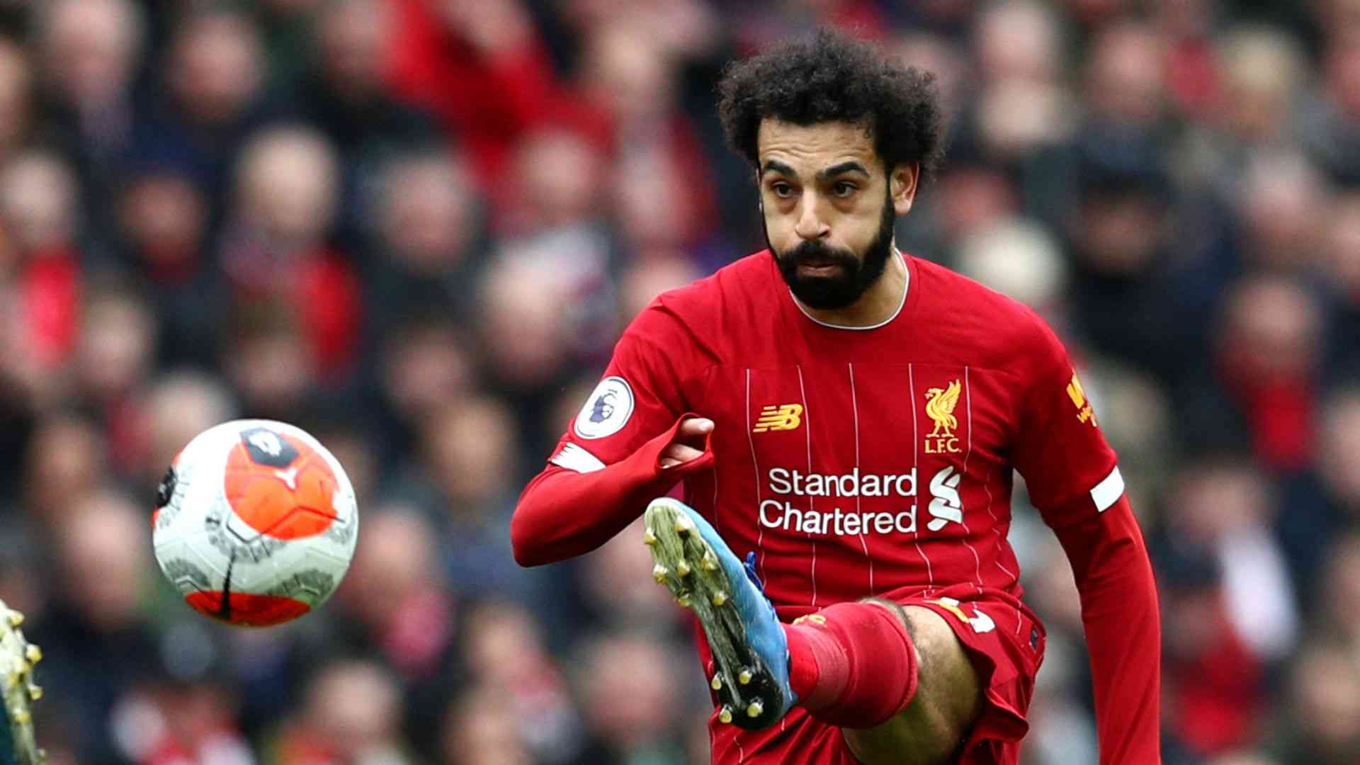 محمد صلاح :حققنا الفوز و نريد القتال على دورى الأبطال