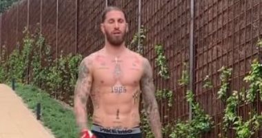 راموس يستعرض قدراته البدنية بعد إعلان رحيله عن ريال مدريد