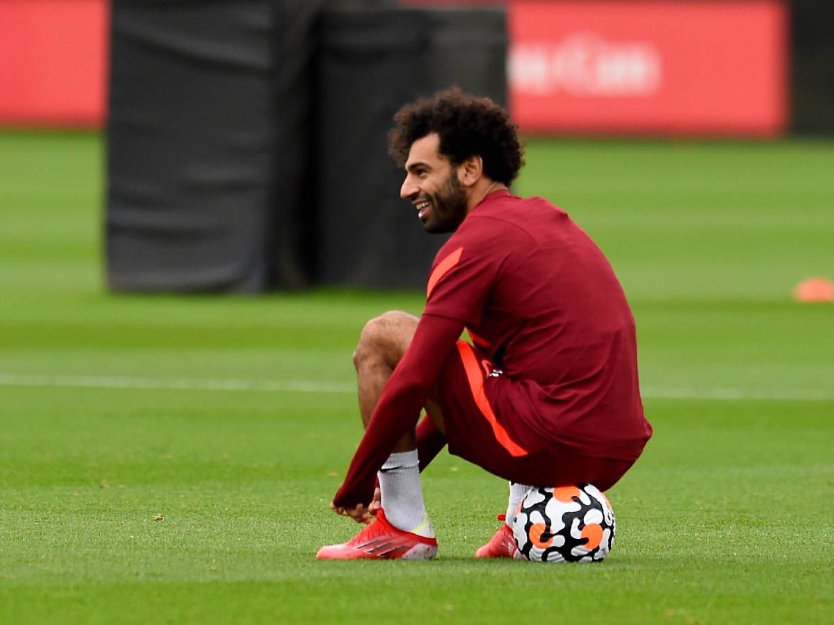 محمد صلاح أسرع من البرق فى تدريبات ليفربول قبل مواجهة بيرنلى.. (صور)