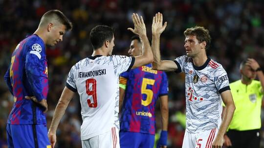 دورى أبطال أوروبا .. بايرن ميونخ يُسقط برشلونة بثلاثية في عقر داره (فيديو)