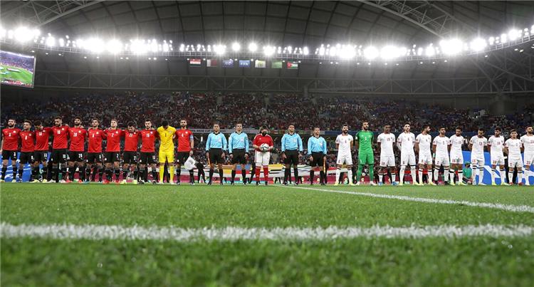 لاعبو الأردن يدخلون في نوبة بكاء بعد الخسارة من مصر في كأس العرب