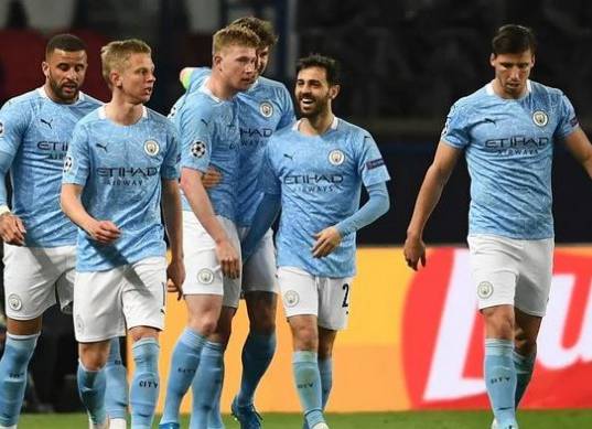 مانشستر سيتي يتلقي ضربة موجعة فى دوري أبطال أوروبا(فيديو)