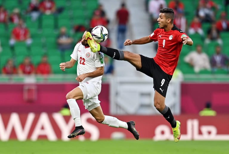 أخبار منتخب مصر : قفشه يقود منتخب مصر لفوز صعب على لبنان فى افتتاحية كأس العرب