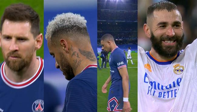بنزيما يقود ريال مدريد لـ “ريمونتادا” تاريخية على باريس سان جيرمان ويعبر به إلى ربع نهائي الأبطال : فيديو