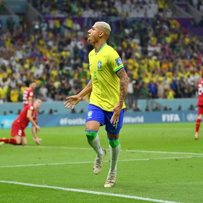 شاهد هدف ريتشارليسون العالمي في شباك صربيا داخل كاس العالم