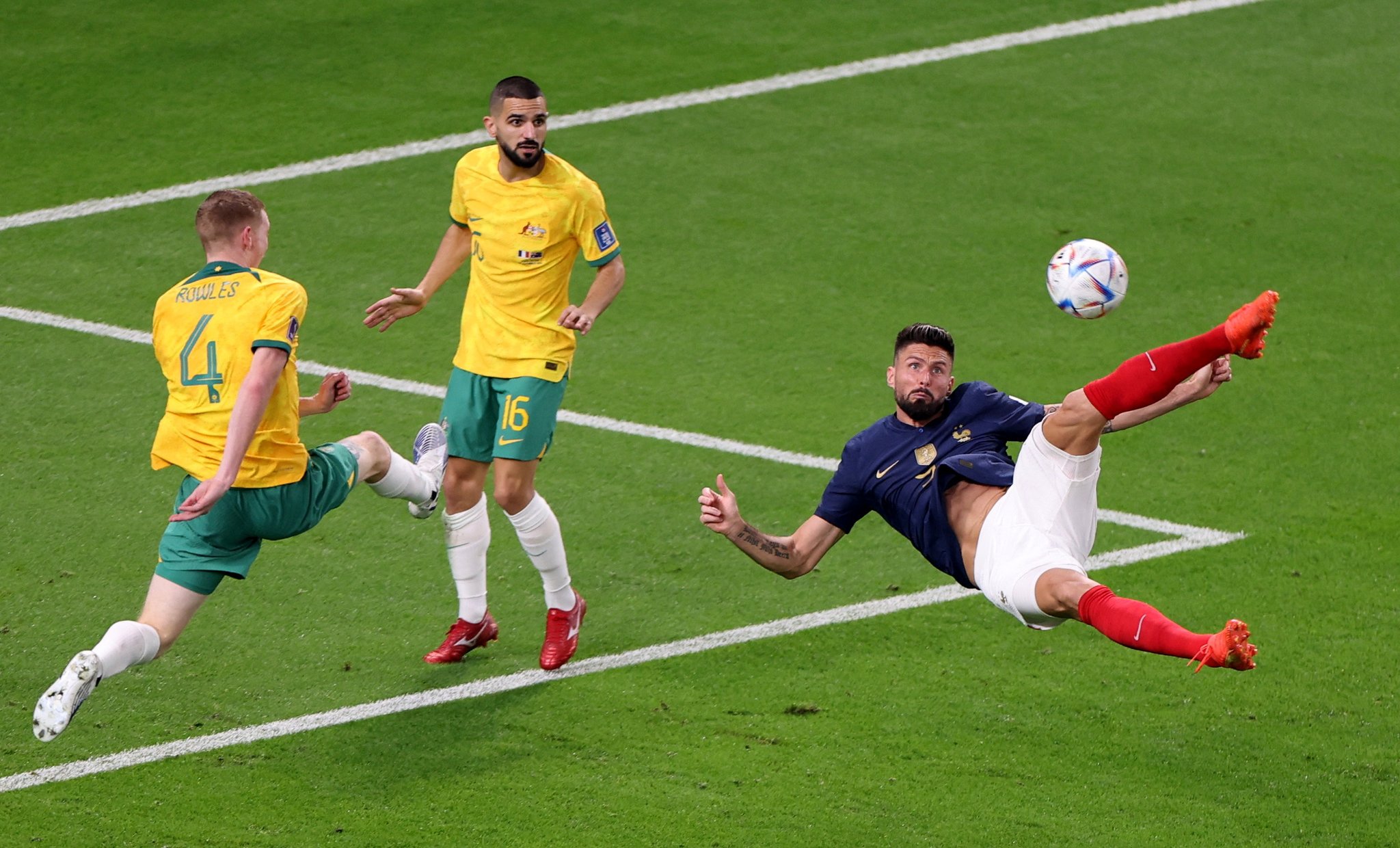 فيديو.. فرنسا تقهر إستراليا برباعية في كأس العالم