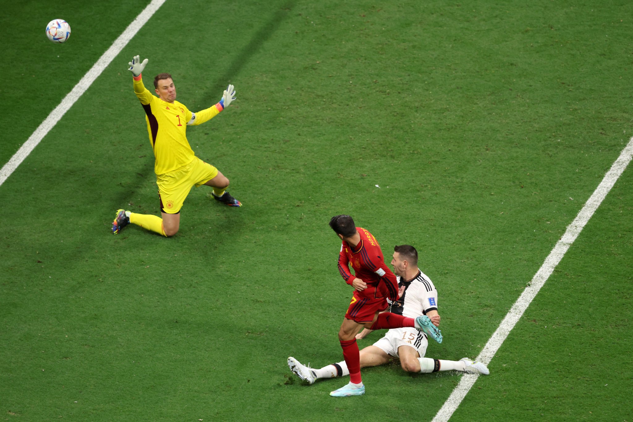 فيديو.. ألمانيا تخطف تعادل قاتل من إسبانيا في كأس العالم