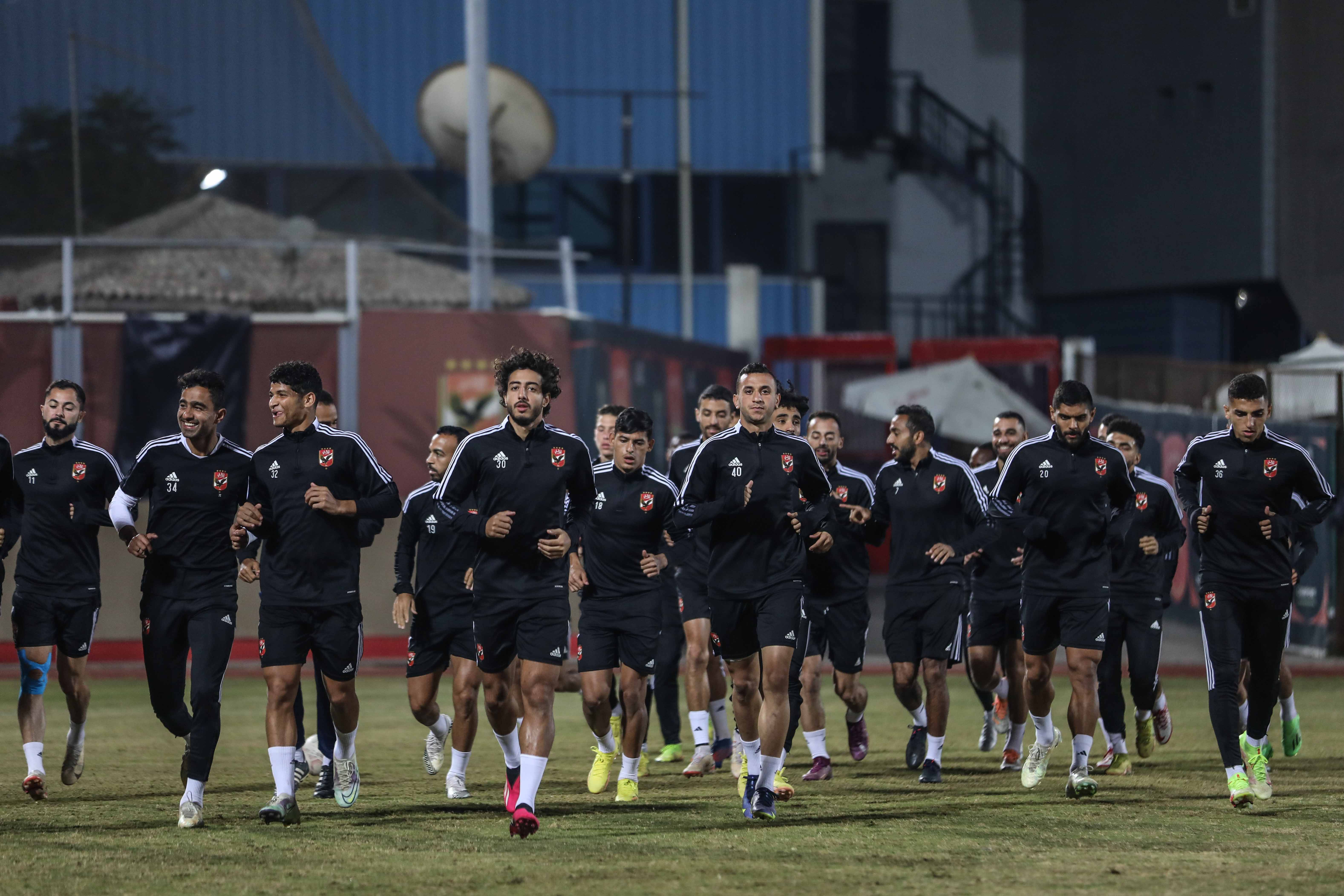 أخبار الأهلي : مران الأهلي : عودة ثنائي الفريق .. وتأهيل هانى والشحات