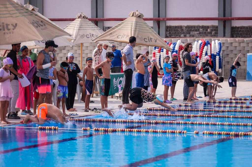 746 سباحًا يجتازون بنجاح المرحلة الأولى لاختبارات سيتي كلوب