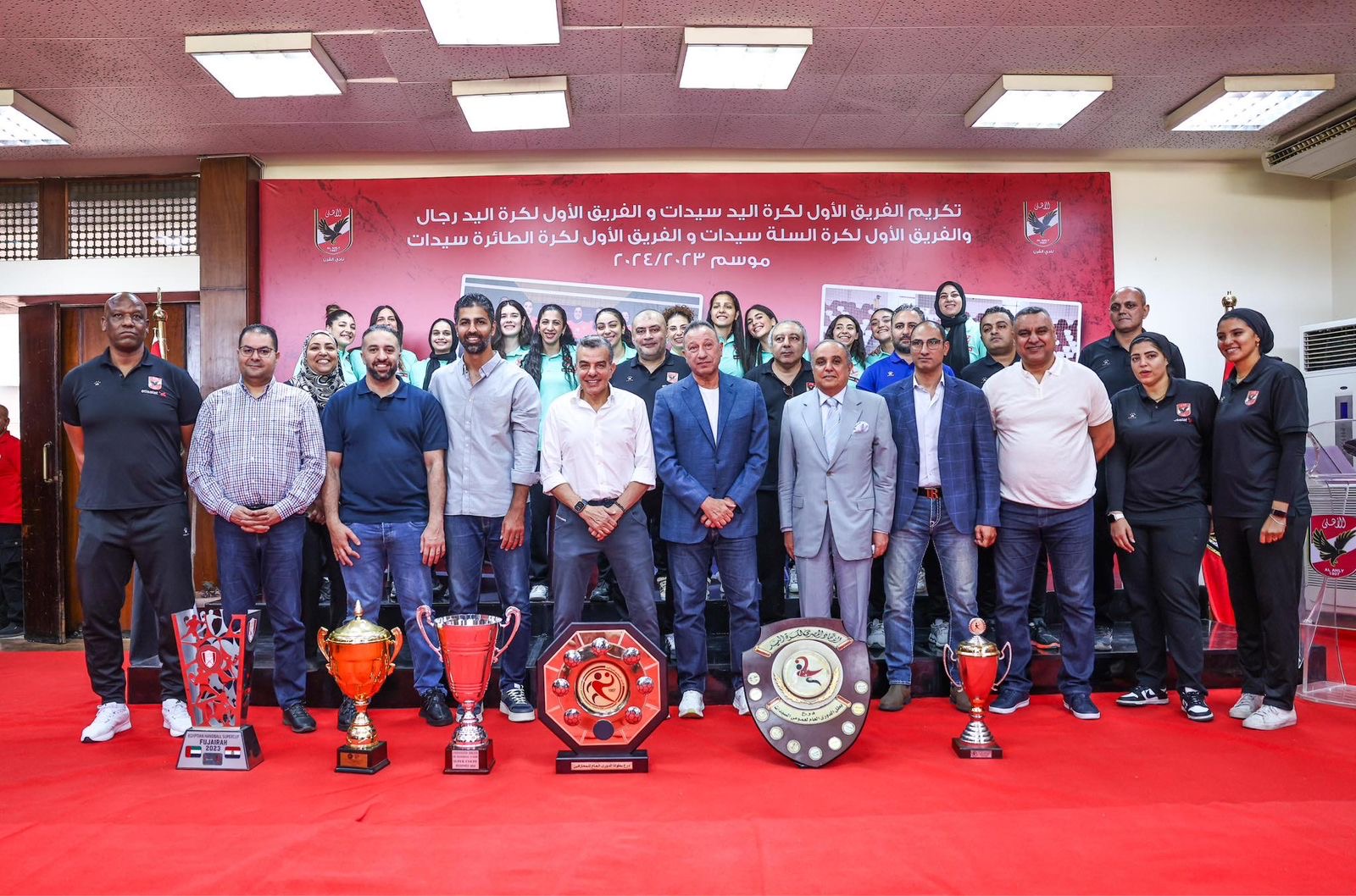 أخبار الأهلي: الأهلي يفاجئ فريق سيدات اليد