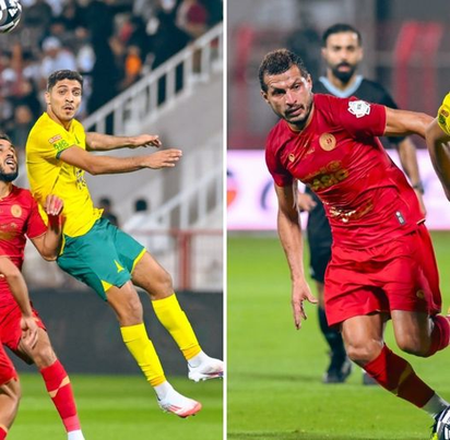 محمد شريف مع فريقه الخليج يفوز على طارق حامد مع ضمك بنتيجة 1 / 0 في الجولة الأولى من الدوري روشن السعودي للمحترفين