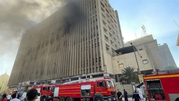 انقطاع الخدمة بسبب فصل التيار أثناء الحريق.. وتعويض المتضررين